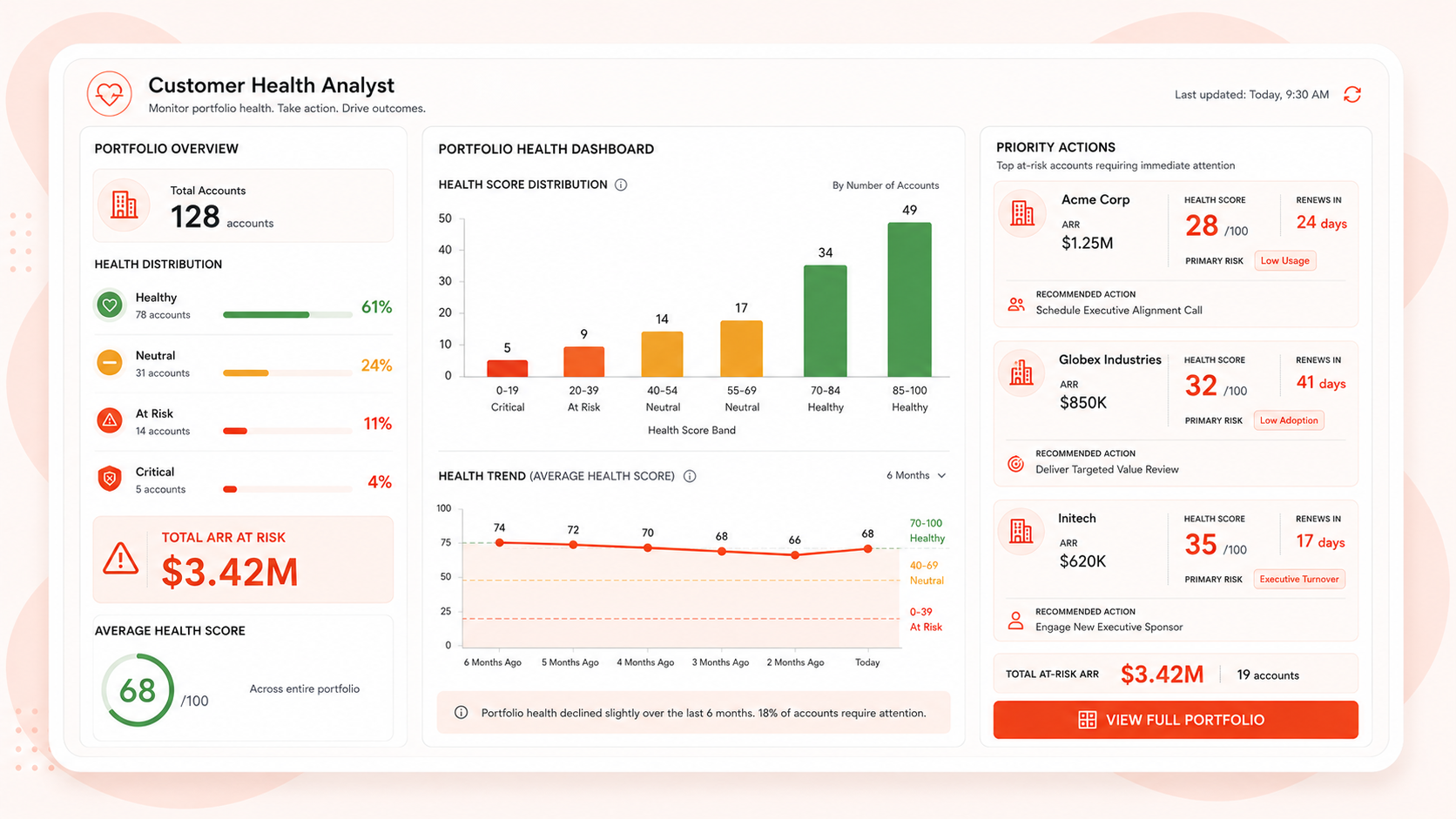 Customer Health Analyst